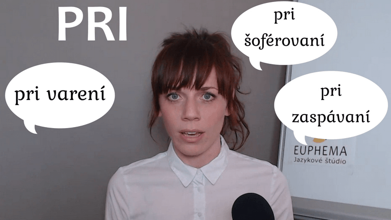 „Pri“ po anglicky